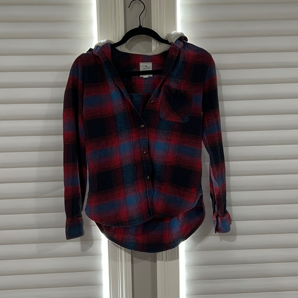 American Eagle Plaid Flannel